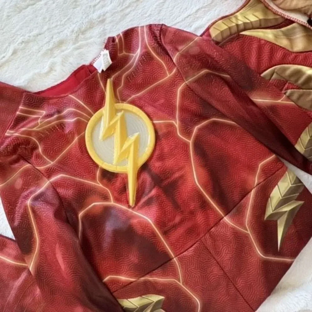 Kids The Flash Costume Size 4-6 Years